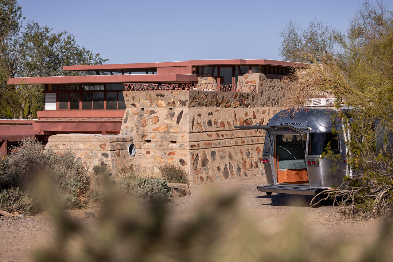 frank lloyd wright airstream